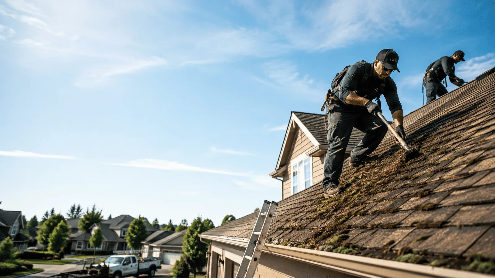 Roof Moss Removal in Pollok, TX near me